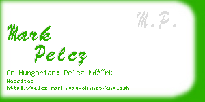 mark pelcz business card
